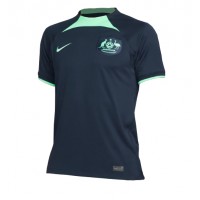 Australien Fußballbekleidung Auswärtstrikot WM 2022 Kurzarm